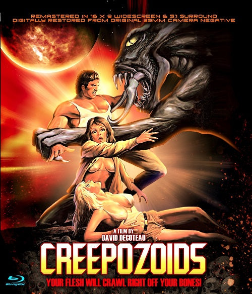 Creepozoids (Richard L. Hawkins Linnea Quigley Ken Abraham) Blu-ray Presale