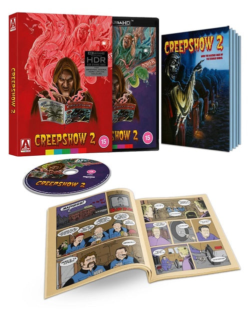 Creepshow 2 Two Limited Edition New 4K Ultra HD Region B Blu-ray