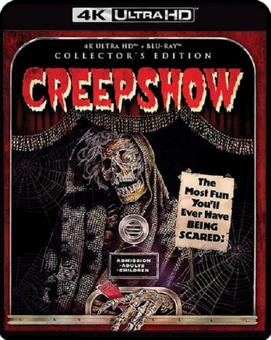 Creepshow (Hal Holbrook) Collectors Edition New 4K Ultra HD Blu-ray