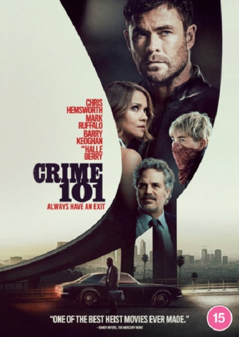 Crime 101 (Chris Hemsworth Mark Ruffalo Halle Berry) New DVD Presale