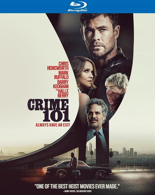 Crime 101 (Chris Hemsworth Mark Ruffalo Halle Berry) New Blu-ray Presale