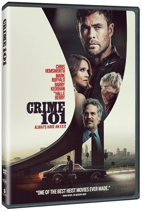 Crime 101 (Chris Hemsworth Mark Ruffalo Halle Berry) New DVD Presale