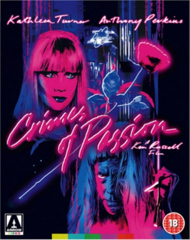 Crimes of Passion (Kathleen Turner Anthony Perkins) Region B Blu-ray + DVD