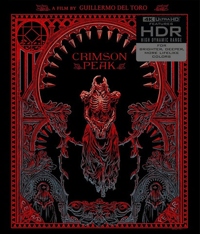 Crimson Peak (Mia Wasikowska) Limited Edition New 4K Ultra HD Blu-ray