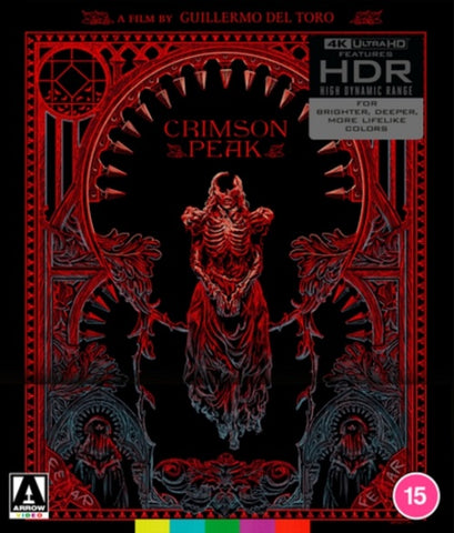 Crimson Peak Limited Edition New 4K Ultra HD Region B Blu-ray + Book