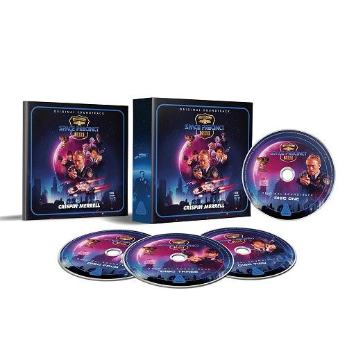 Crispin Merrell Space Precinct 4 Disc New CD Box Set