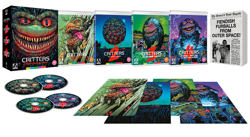 Critters A Four Course Feast Limited Edition New Region B Blu-ray + Book Box Set
