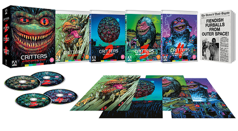 Critters A Four Course Feast Limited Edition New Region B Blu-ray + Book Box Set