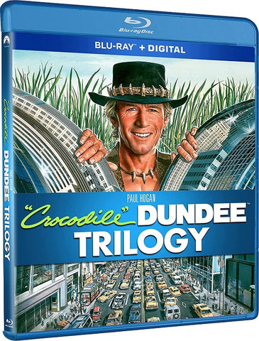Crocodile Dundee Trilogy 1 2 3 New Blu-ray Paul Hogan