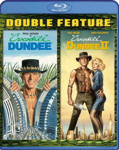 Crocodile Dundee 1 + 2 (Paul Hogan) II Blu-ray Reg-B NEW IN STOCK NOW