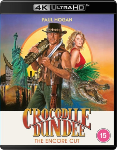 Crocodile Dundee The Encore Cut New 4K Ultra HD Region B Blu-ray Presale
