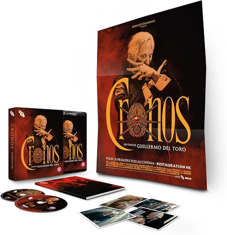 Cronos (Ron Perlman) Limited Edition 4K Ultra HD Region B Blu-ray + Book