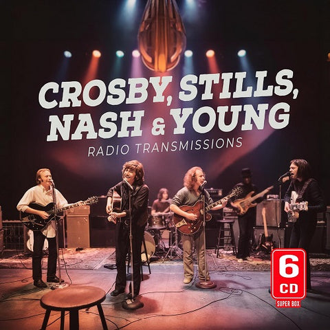 Crosby Stills Nash & Young Radio Transmissions 6 Disc New CD Box Set Presale