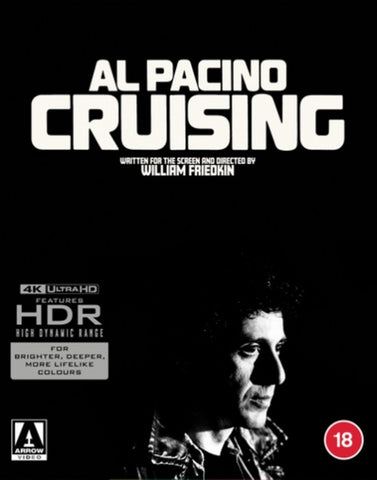 Cruising (Al Pacino) Limited Edition New 4K Ultra HD Region B Blu-ray + Book