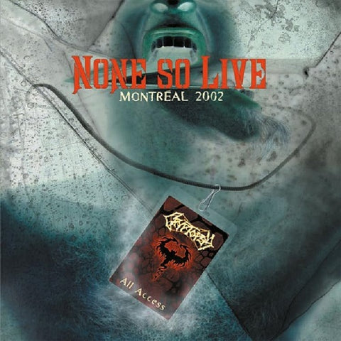 Cryptopsy None So Live New CD Presale