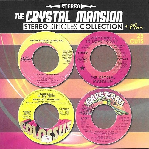CRYSTAL MANSION Stereo Singles Collection New CD Presale