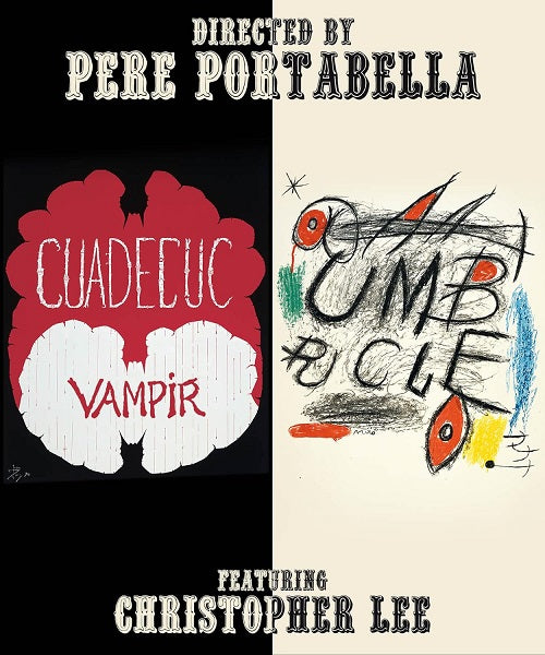 Cuadecuc Vampir Umbracle (Christopher Lee Herbert Lom Soledad Miranda) Blu-ray