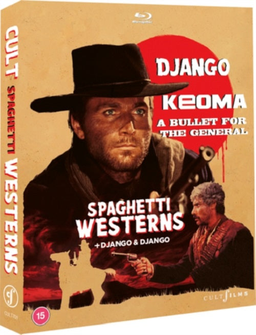 Cult Spaghetti Westerns Collection (Franco Nero Loredana Nusciak) Reg B Blu-ray
