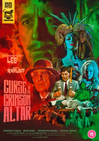 Curse of the Crimson Altar (Boris Karloff Christopher Lee) New DVD