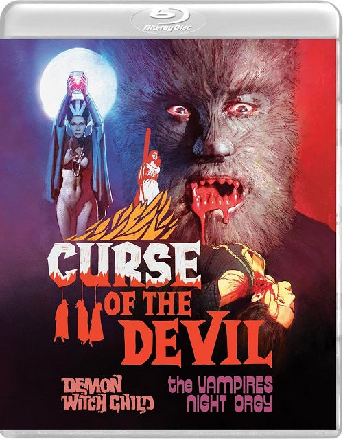 Curse of the Devil + The Vampires Night Orgy + Demon Witch Child New Blu-ray