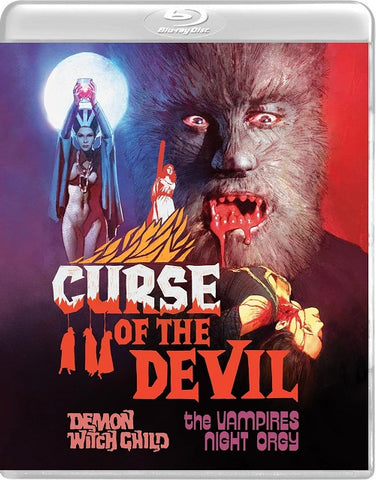 Curse of the Devil + The Vampires Night Orgy + Demon Witch Child New Blu-ray
