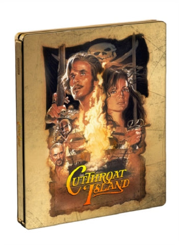 Cutthroat Island (Geena Davis) New 4K Ultra HD Region B Blu-ray + Steelbook