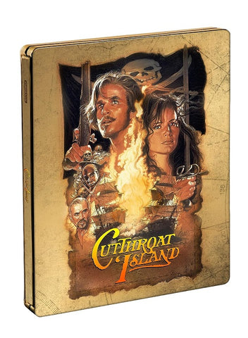 Cutthroat Island (Geena Davis Matthew Modine) New Blu-ray + Steelbook