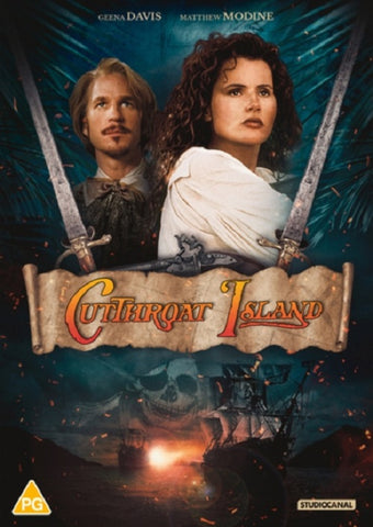 Cutthroat Island (Geena Davis Matthew Modine Frank Langella) New DVD