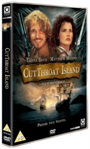 Cutthroat Island (Geena Davis, Matthew Modine) Cut Throat New Region 2 DVD