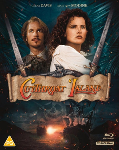 Cutthroat Island (Geena Davis Matthew Modine) New Region B Blu-ray