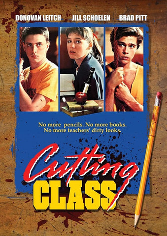 Cutting Class (Brad Pitt Donovan Leitch Jill Schoelen Roddy McDowall) New DVD