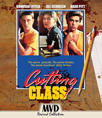 Cutting Class (Brad Pitt Jill Schoelen Donovan Leitch) Special Edition Blu-ray