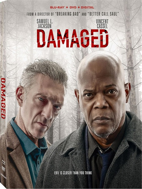 Damaged (Samuel L. Jackson Vincent Cassel) New Blu-ray + Digital