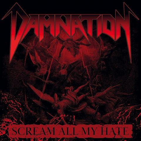 Damnation Scream All My Hate New CD Presale