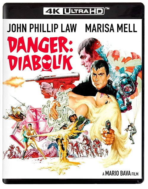 Danger Diabolik (John Phillip Law Marisa Mell) New 4K Ultra HD Blu-ray Presale