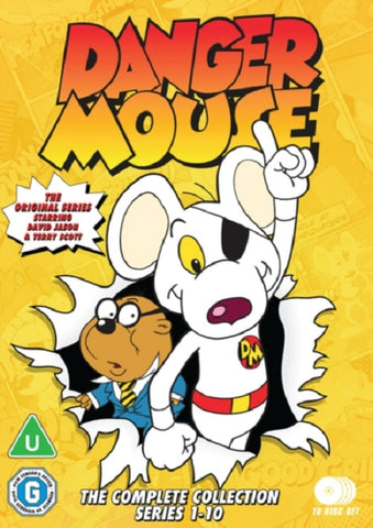 Danger Mouse Season 1 2 3 4 5 6 7 8 9 10 The Complete Series Collection New DVD