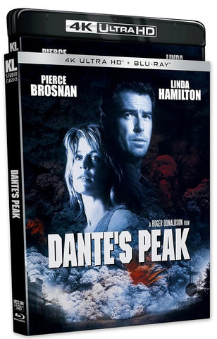 Dantes Peak (Pierce Brosnan Linda Hamilton) New 4K Ultra HD Blu-ray