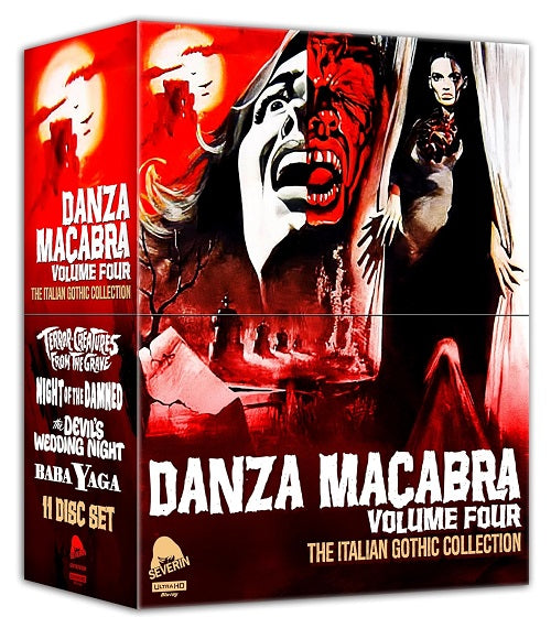 Danza Macabra Volume Four Italian Gothic Vol 4 New 4K Ultra HD Blu-ray Presale