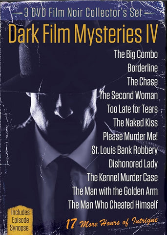 Dark Film Mysteries IV (Hedy Lamarr William Powell) New DVD Presale