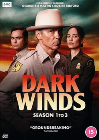 Dark Winds Season 1 2 3 Series One Two Three Third (Zahn McClarnon) DVD Presale