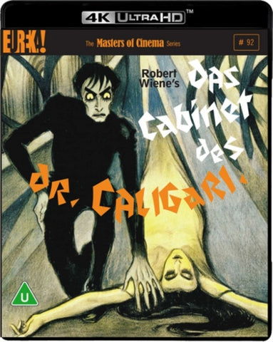 Das Cabinet Des Dr Caligari Masters of Cinema Series 4K Ultra HD Reg B Blu-ray
