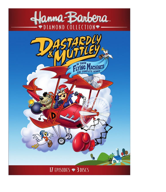 Dastardly and Muttley in Their Flying Machines The Complete Series 3xDiscs DVD