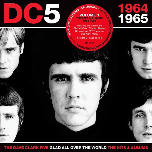 Dave Clark Five Glad All Over the World The Hits & Albums 1964 1965 CD Presale