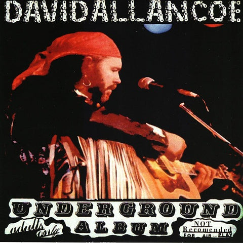 David Allan Coe Underground Album New CD Presale