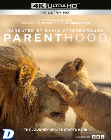 David Attenborough Parenthood New 4K Ultra HD Region B Blu-ray Presale