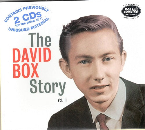 David Box Story Volume 2 Vol Two 2 Disc New CD Presale