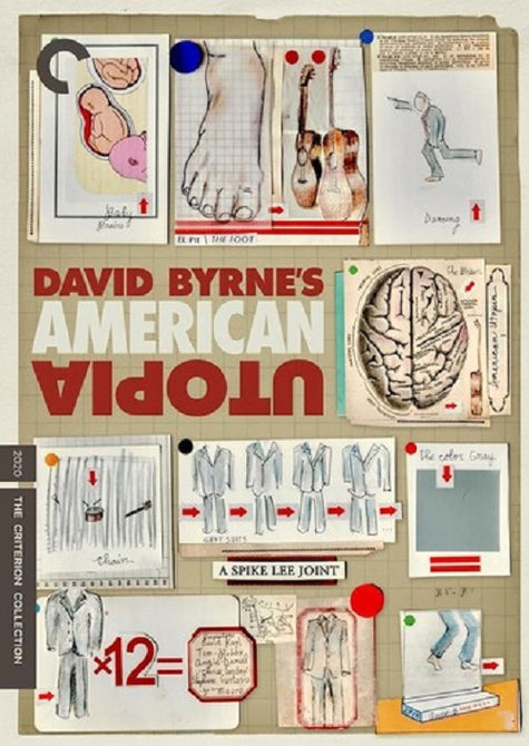 David Byrnes American Utopia Criterion Collection New DVD Presale