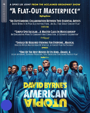 David Byrne's American Utopia (Spike Lee) Region B Blu-ray NEW David Byrnes