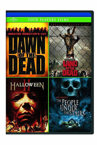 Dawn of the Dead Land of the Dead Halloween II People Under the Stairs Reg 1 DVD