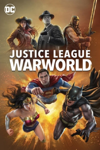 DC Justice League Warworld New DVD